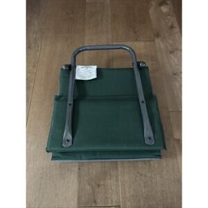 Stansport Folding Stadium Seat Green Portable Cushion Tested Pre-Owned